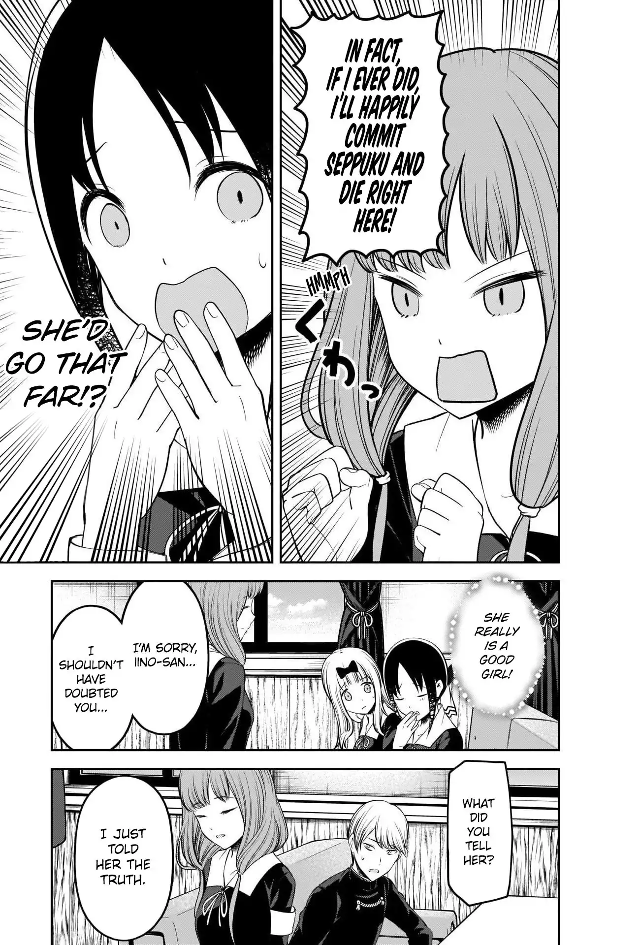 Kaguya-sama wa Kokurasetai - Tensai-tachi no Renai Zunousen Chapter 213 17